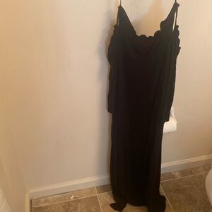 Black long dress